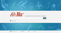 Desktop Screenshot of ahha.com