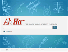 Tablet Screenshot of ahha.com